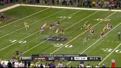 8 years ago today, #2 Alabama shutout #1 LSU 21-0 in New Orleans to claim their 14th national championship