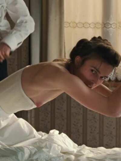 Keira Knightley getting spanked