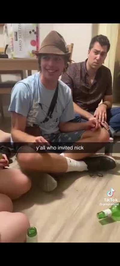 Who invited nick?