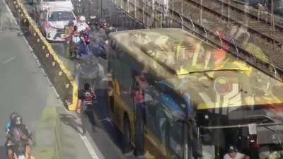 Driving in a dedicated bus lane?