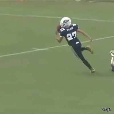 The catch this kid made was amazing