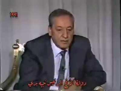 There's always another old video of nabih berry saying exactly the opposite of what he's doing today.