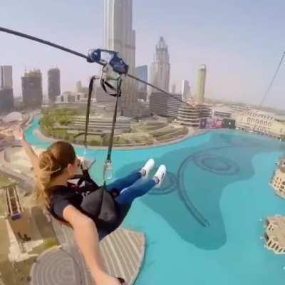 Dubai zip line