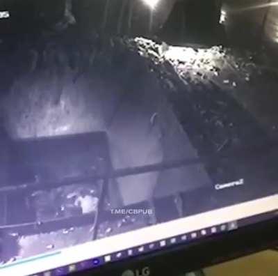 CCTV Footage Of Worker Falling Into Shredder