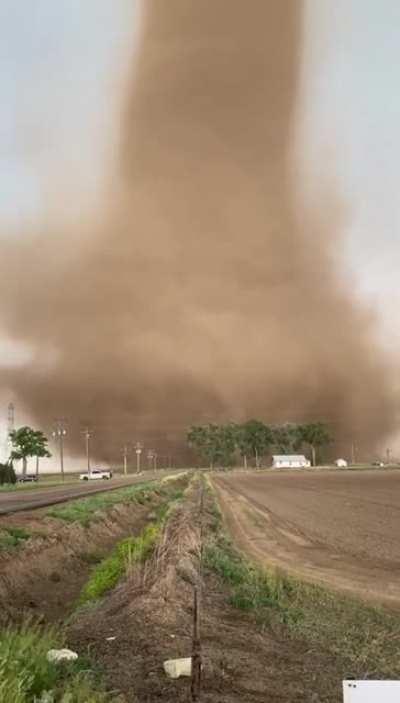 Landspout in Colorado