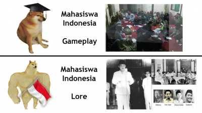 Mahasiswa Indonesia Gameplay vs. Lore