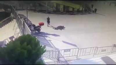 The footage of the recent failed attack on a Turkish courthouse by dhkpc