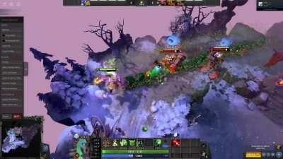 Rubick can infinitely proc aftershock with shard-upgraded Fissure