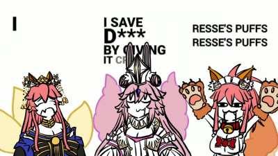 Tamamo Trio be like: