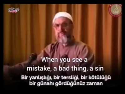 Turkish imam