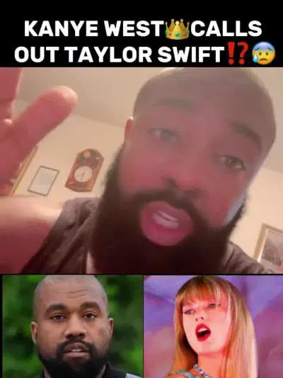 Kanye call out Taylor😰👑