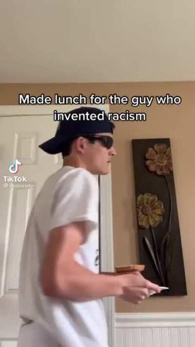 Made lunch for the guy who invented racism