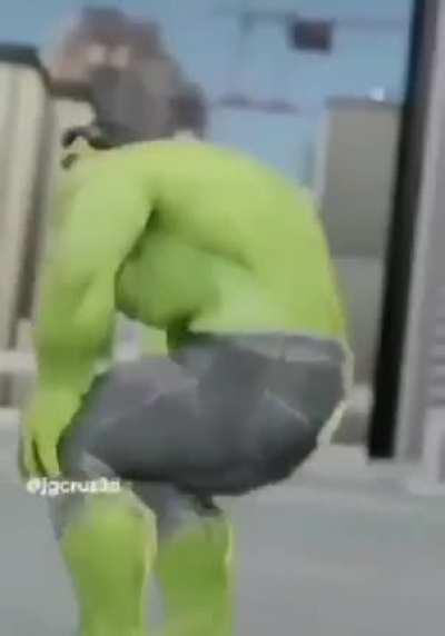 Hulk aplasta.