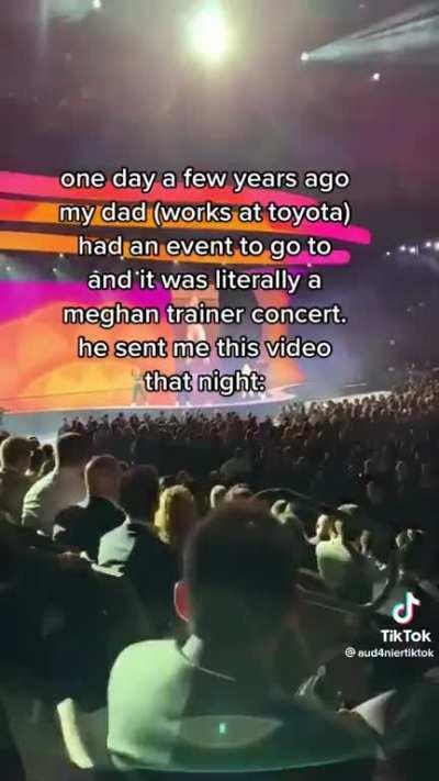 HELP 💀💀💀 Meghan Trainer private corporate concert 🎶