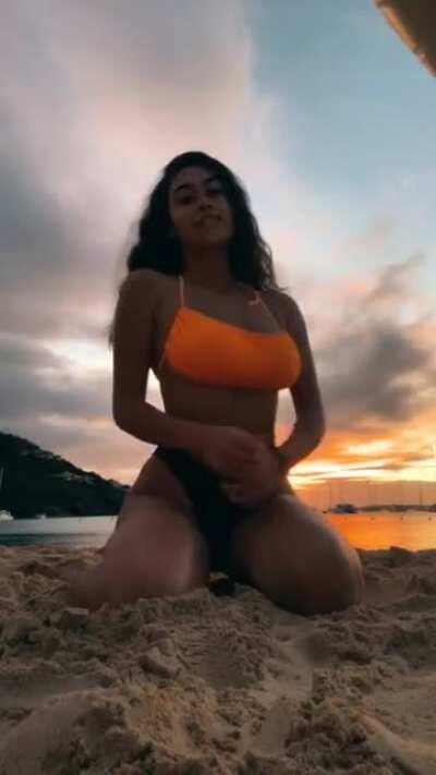 Orange Bikini 3