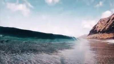 Absolutely stunning crystal clear water in Hawaii