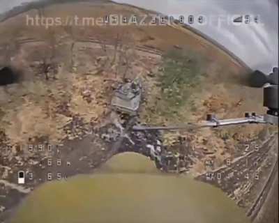 Drone strike on UA AMX-10RCR