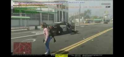 GTA 6 leaked. Shooting video