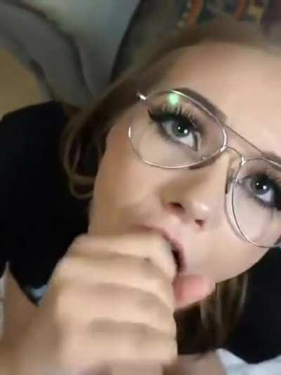 Cute Girl in Glasses