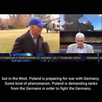 Russian propaganda - Poland prepares for war with Germany