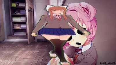 Thicc Monika walkin