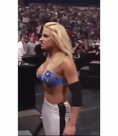 Trish in a sexy bra!