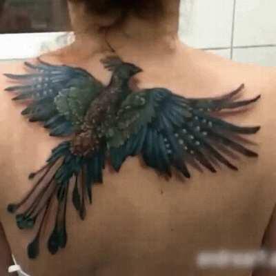 Quite possibly the most beautiful, well placed tattoo ever