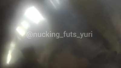 Nucking Futs Turret POV, antitank mine blast, Ukraine.