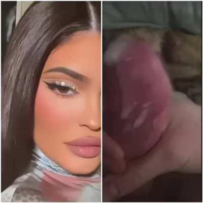 Kylie’s lips made my hard cock shoot ropes of cum