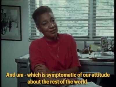 June Jordan, civil rights & LGBTQ rights activist, once said (in the early 90s) that the most important issues of our time were solidarity with the Palestinian people and LGBTQ peoples. She called it the 'litmus test of morality'.