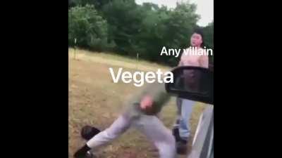 Vegeta vs any villain