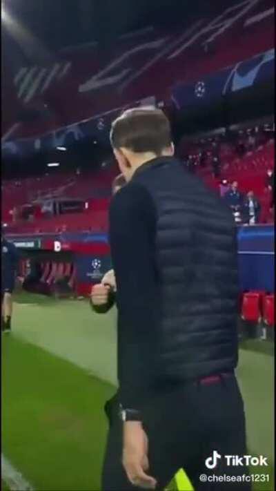 Tuchel after the match💙