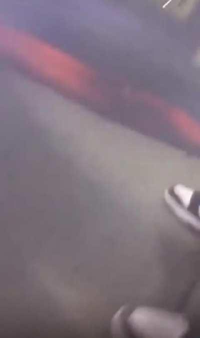 Dude drifts car too recklessly and finds out