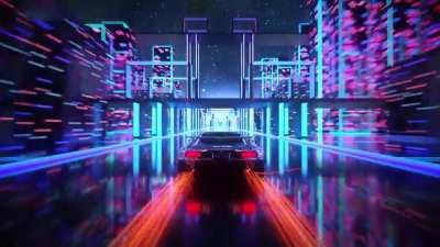 OutRun Trailblazing Car Live Wallpaper [2560 x 1440]