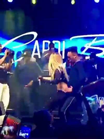 As promised, cardi b grinding on a random at her show! Dreams do come true!