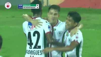 Marcelinho magic in Mohunbagan jersey! Brilliant freekick against Bengaluru FC.