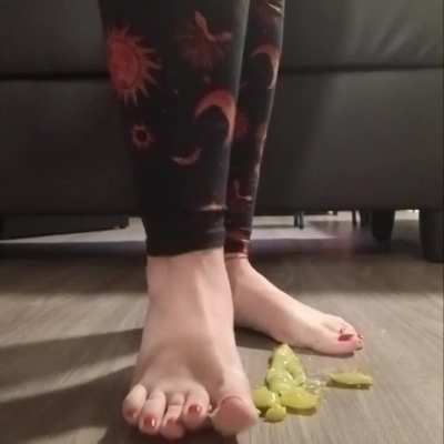 Time to crush some pickles with my feet! [OC]