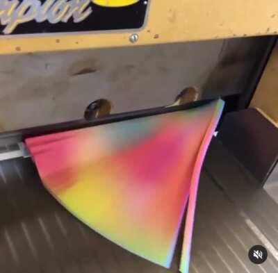 Colorful book trimming