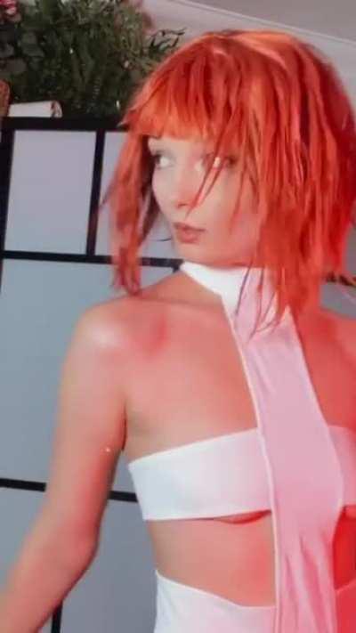 Pixiecat as Leeloo from Fifth Element