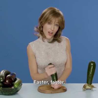 Sex Education - Gillian Anderson demonstrates her technique