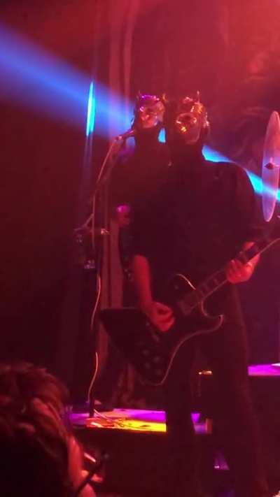 Swiss Army Ghoul feeling himself hard at the Brisbane ritual