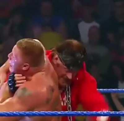 The best choke slam ever