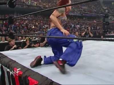 Lita in a sexy bra in the tag team bra and panties match at WWF InVasion 2001