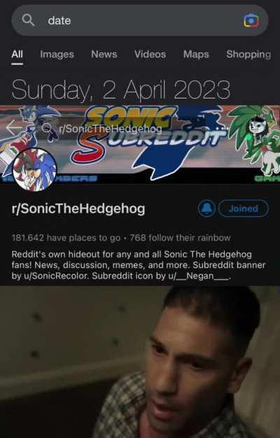 Oh no : r/SonicTheHedgehog