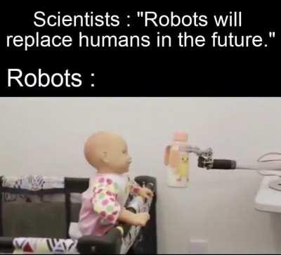 Robots are stupid