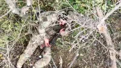 Another russian invader killed himself