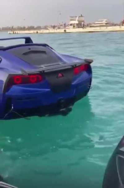 These Car Shaped Jet Skis