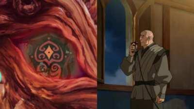 For any Avatar fans out there, it wasn't until the fourth season of Legend of Korra that I noticed Amon was voiced by Brimstone - Here's the scene that sparked my realization. (Amon speaks at 0:40, also spoilers for LOK obviously)