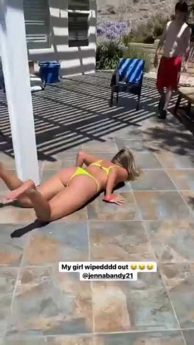 Booty on the deck