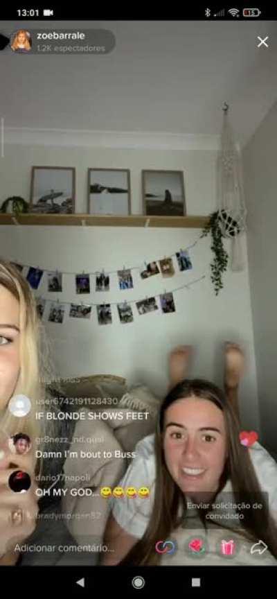 Live feet